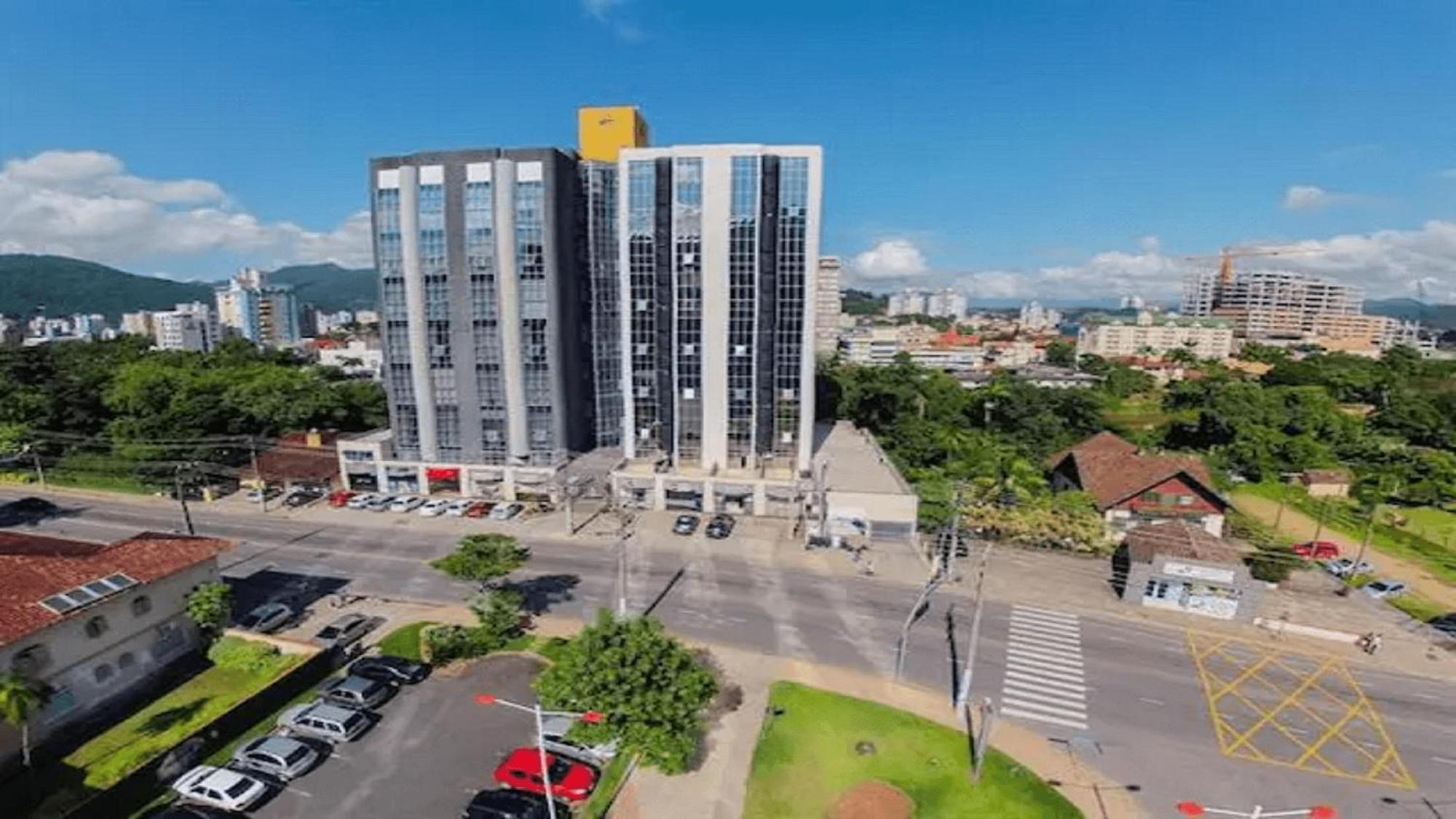 Saint Sebastian Flat 704 - Com Hidro! Ate 4 Pessoas, Duplex, No Centro Vila Jaraguá do Sul Exterior foto